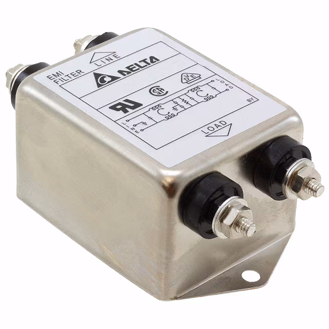 10DRCS5 Delta Electronics  Moduli di filtro di linea di alimentazione